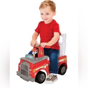 Paw Patrol Ride On Marshall Fire Truck With Lights And Sounds NEW
